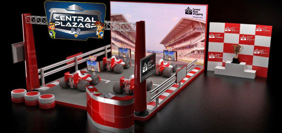 GP Racing é a atração de férias do Central Plaza