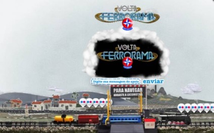Ação promocional para reativar Ferrorama