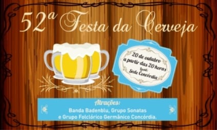 Tradicional Festa da Cerveja comemora cultura germânica