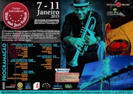 Florianópolis recebe o 1º Festival Internacional Vinho e Jazz