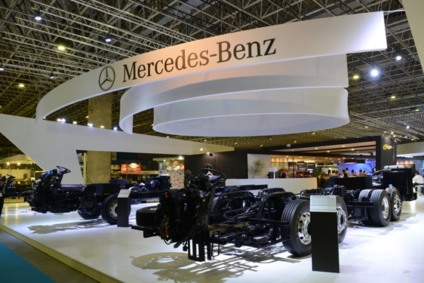 Mercedes-Benz apresenta novas tecnologias na FetransRio 
