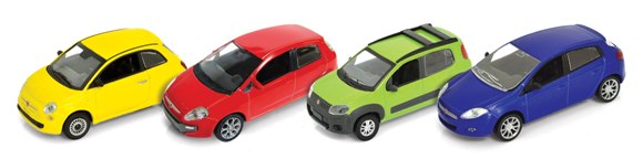 Ovos de Páscoa da Fiat vêm com miniatura de carro