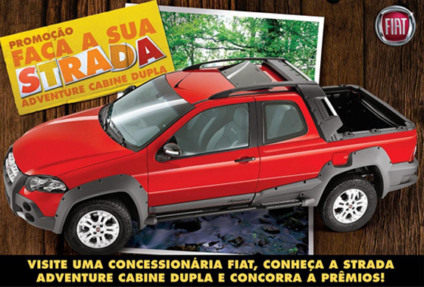 Promoção marca lançamento da Strada Adventure