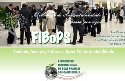 Feira pró-sustentabilidade em São Paulo