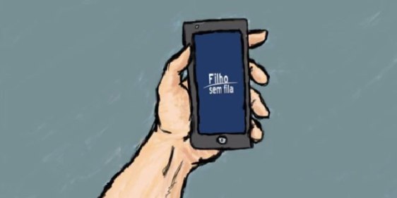 Aplicativo quer acabar com a fila em frente às escolas