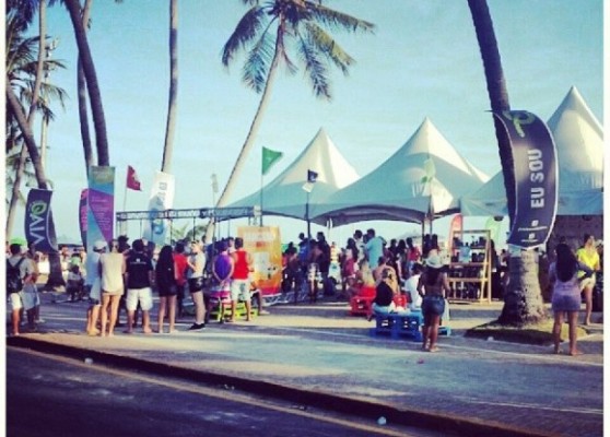 Espaço Fit Summer em Maceió (Foto: Agência Mandala).