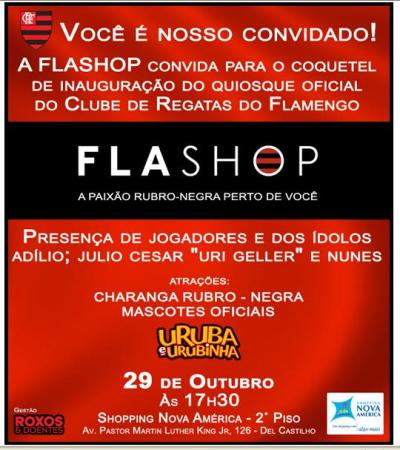 Evento marca abertura da FlaShop
