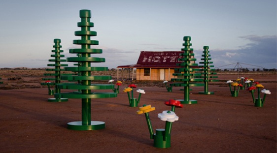 Lego vira árvore na Austrália