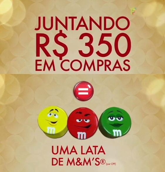 Floripa Shopping e M&M’S promovem Natal mais doce