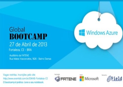 Fortaleza será palco do Global Windows Azure Bootcamp