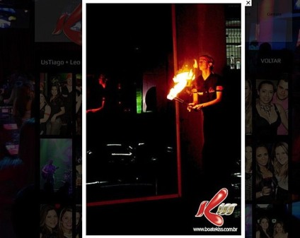 Kiss utilizava fogo em ações no interior da casa