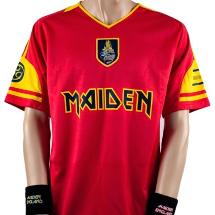 Camisetas do Iron Maiden homenageiam seleções do Mundial
