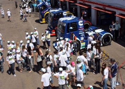 Ford com ação social na Fórmula Truck