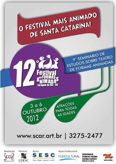 Jaraguá do Sul recebe o Festival de Formas Animadas