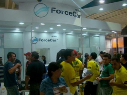 OC Promotionsarts ativa Grupo Forcecar na Autopar 2012