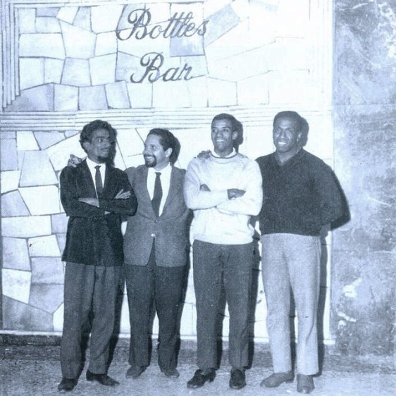 Áureos tempos do Botlles Bar.