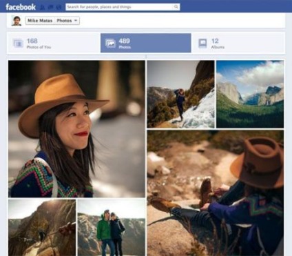 Visualização de imagens no Facebook tem novo formato