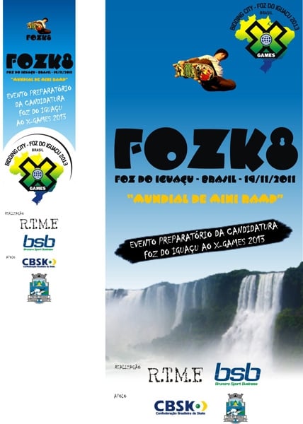 Foz do Iguaçu é o Brasil na rota do X Games