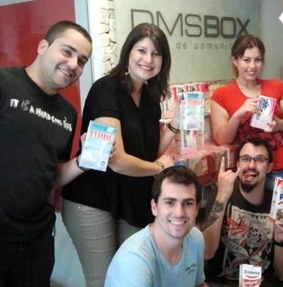 DMSBox tem início de ano solidário