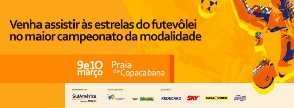 III Mundialito desembarca em Copacabana