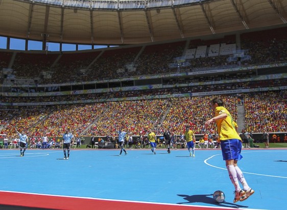 Futsal poder ser alternativa para as Arenas