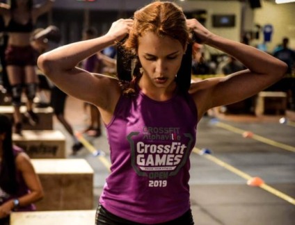 Creme Mel na torcida do Open de Cross Fit Games