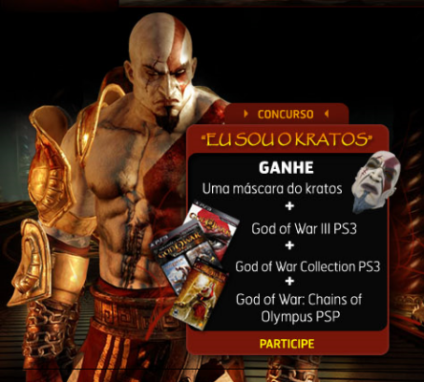 PontoFrio.com faz promo para fãs do God of War