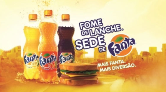 Disputa por sanduíche é o novo game de Fanta