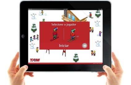 TAM Linhas Aéreas ativa destinos de neve com game