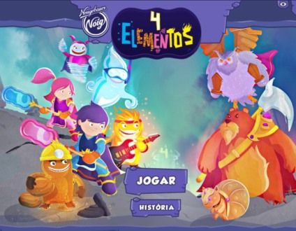 Pirulito Nóig 4 Elementos inova com game no Facebook