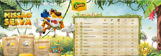 Cheetos cria game interativo “Missão Selva”