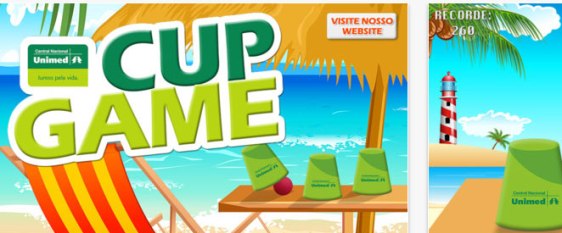 Unimed apresenta o "Cup Game" com dicas de saúde