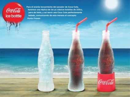 Depois do copo de gelo, agora Coca-Cola lança a garrafa