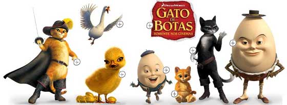 Gato de Botas chega ao McDonalds