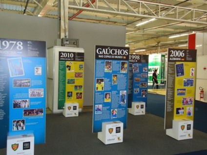 POA realiza a exposição "Gaúchos na Copa"