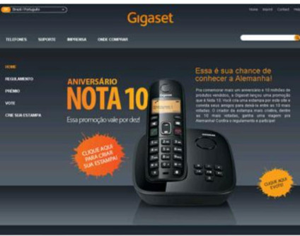 Gigaset comemora aniversário com promo em dose dupla Gigaset comemora aniversário com promo em dose dupla