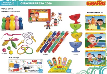 Umbigo do Mundo com "Gira Surpresa Giraffas"