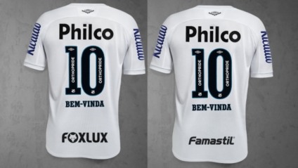 Santos fecha patrocínio com Foxlux para barra traseira até 2021