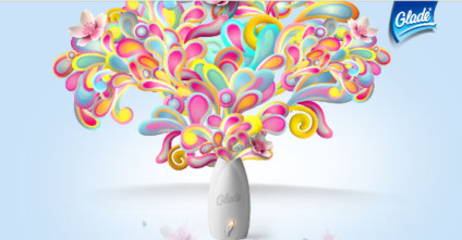 Sentindo a Primavera na promoção de Glade