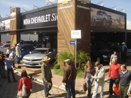 Marprom comandou estande da GM na Expointer