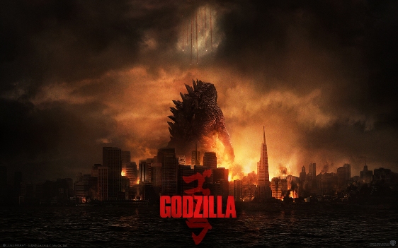 "Godzilla está chegando" na ação promo da Warner Bros.