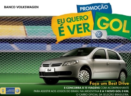 Eu quero é ver Gol na promo da Volkswagen