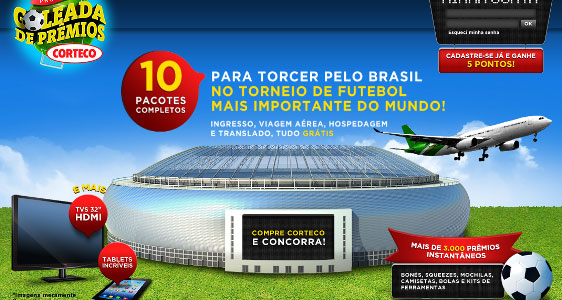 Corteco dá início à "Goleada de Prêmios"