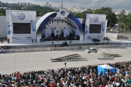 Gol Fest da Volks é sucesso de público e mosaico