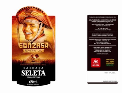 Cachaça Seleta cria bebida inspirada no filme do Rei do Baião
