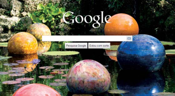 Home personalizada no Google