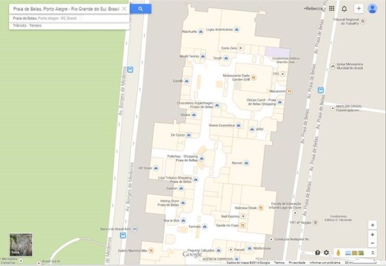 Praia de Belas fecha parceria com Google Indoor Maps