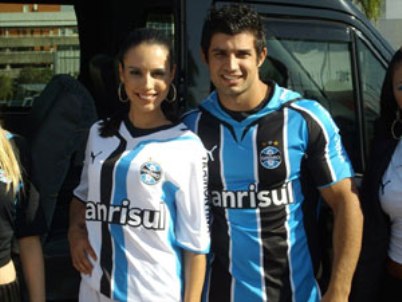 Grêmio invade Porto Alegre em ação promocional