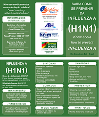 Display Card contra o H1N1