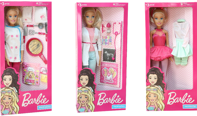 Boneca Barbie ganha um novo tamanho